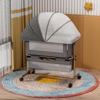 سرير أطفال متنقل هزاز وثابت Next to Me | مناسب من...