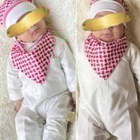 مريلة شماغ مواليد