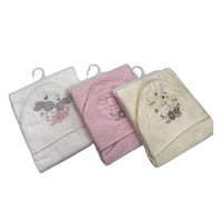 منشفة استحمام قطن 100% للمواليد