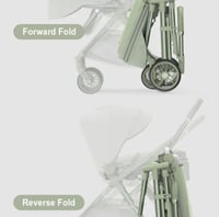 عربة اطفال ثنائيه الاتجاه قابلة للطي