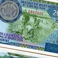 بوروندي فئة 2000 فرنك أنسر إصدار قديم