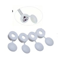 غطاء مسمار لوحات السيارات - 4 قطع