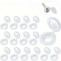 غطاء مسمار لوحات السيارات - 4 قطع