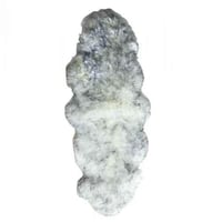 جاعد فرو ناعم رصاصي - الأناقة العصرية والثبات المض...