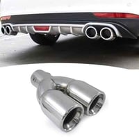 وصلة شكمان مزدوجة - لمسة رياضية وأنيقة لسيارتك!