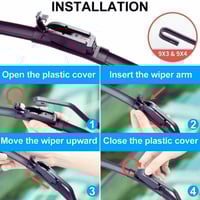 مساحات هوندا اكورد لزجاج السيارة الأمامي