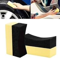 2قطعة-اسفنجة تلميع كفرات السيارة-لمسات سيارتي