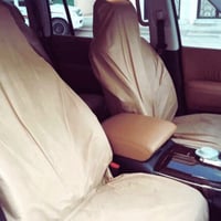 تلبيسة مراتب سيارة قماش مكونة من 4 قطع - حماية فائ...