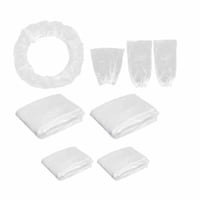 مجموعة اكياس حماية السيارة الشفافة (8 قطع).