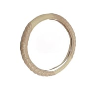 تلبيسة دركسون جلد عالي الجودة لون بيج-لمسات سيارتي