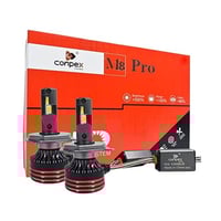 لمبات ليد للسيارات مقاس H7 (طقم 13000 لومنز) - إضا...