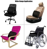 وسادة لدعم الظهر برغوة الذاكرة: راحة فورية لأسفل ا...