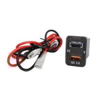 شاحن منفذ USB + منفذ TYPE C