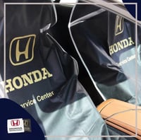 6طقم-تلبيسة مقاعد الوكالة سيارات هوندا- ابيض.