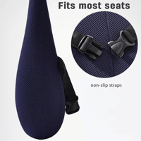 وسادة دعم الظهر مريحة وسادة مقعد السيارة كرسي المك...