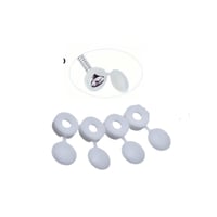 غطاء مسمار لوحات السيارات - 4 قطع