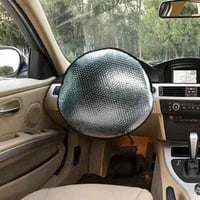 3قطع-غطاء مقود السيارة للحماية من اشعة الشمس