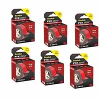 6 قطعة -لاصق 3M للسيارات-لاصق مزدوج قوي ومقاوم للم...