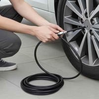 لي ماطور هواء ربل أسود 4 متر مع عيار ضغط مدمج (TG0...