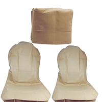 تلبيسة مراتب سيارة قماش مكونة من 4 قطع - حماية فائ...