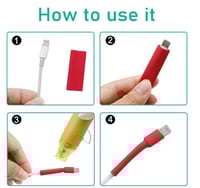 عازل اسلاك كهرباء 530 قطعة - حماية و عزل تدوم من ل...