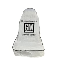 تلبيسة وكالة جي ام GM سائق وراكب اسود 6 حبات