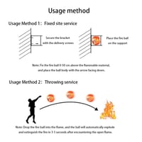 كرة طفاية النار طفاية حريق