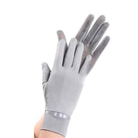 قفازات قيادة نسائية: حريرية، أنيقة، واقية من الشمس