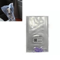 أكياس قير شفاف مع الاستيكرات والمغاط