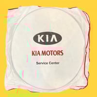 شماسة سيارات مدور -شماسية شعار كيا