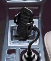 ماسك جوال للسيارة تثبت في قاعدة الاكواب