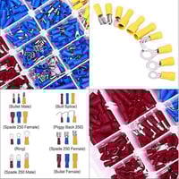 مجموعة اطراف تمويج معزولة 480 قطعة، مجموعة ادوات ت...