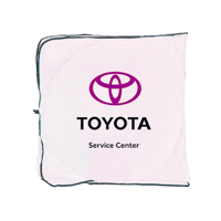 تلبيسة مراتب تويوتا مع شماسة امامية و سلسلة مفتاح...