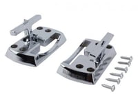 شنكار حوض جمس كروم / نيكل فاخر - 2 قطعة - متانة اس...