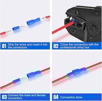 موصلات توصيل كهربائي 540 قطعة مجموعة ادوات توصيل ك...