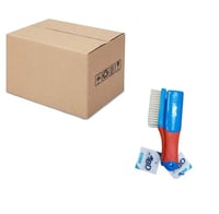 فرشاة تنظيف بمقبض مريح وشعيرات صلبة ومرنة شديدة ال...