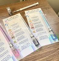 6 حبات كرت توعوي للسكري مع قلم إبرة