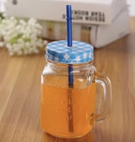 علبة زجاج ميني للمشروبات فارغة