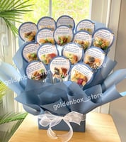 باقة توزيعات السكري مكسرات وفواكه مجففة