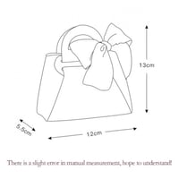 شنطة جلد ميني مع الربطة بدون تعبئة