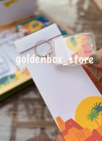 كرت مع ميدالية أكريلك بوجهين