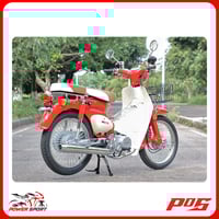 دراجة نارية كلاسيك شبيه الهوندا 110 لون احمر - WS1...