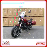 دراجة نارية كروز من باور سبورت احمر - STORM