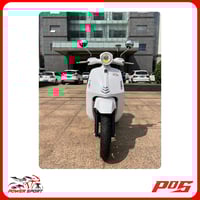 دراجة نارية فزبة عجيب الإيطالي لون أبيض - VISBA150