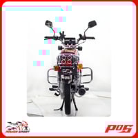 دراجة نارية المدفع مطور 2025 لون أحمر - CG125