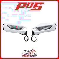 طقم مرايا قولد مع قواعد ابيض موديل 2018 - 2025