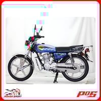 دراجة نارية المدفع مطور 2025 لون أزرق - CG125