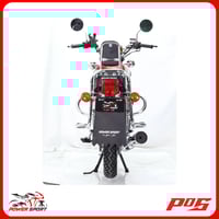 دراجة نارية GN اباتشي كوبرا الزلزال 150 لون أحمر