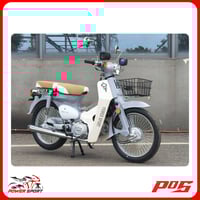 دراجة نارية كلاسيك شبيه الهوندا 110 لون اسمنتي - W...