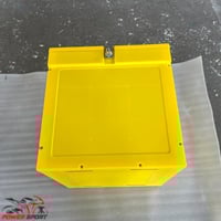 صندوق توصيل الطلبات لون اصفر